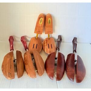 Stratton Wood Shoe Tree/ Cherninis wood shoe tree /travel shoe tree lot of 3